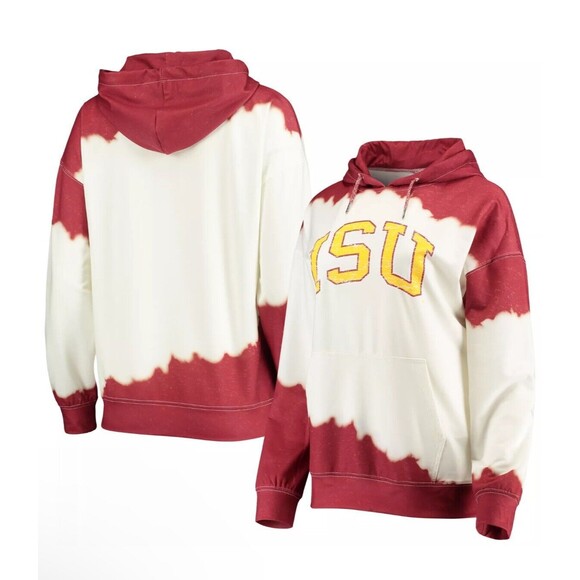Iowa State Cyclones Hoodie Women's Large Gameday Couture‎ White/Cardinal NWOT - Picture 1 of 4